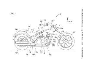 Honda DCT cruiser patent